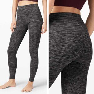 Lululemon Align Pant 28" Nulu In Wee Are From Space Dark Carbon Ice Grey